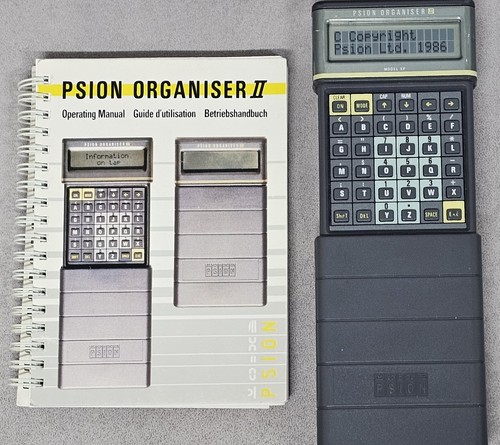 Psion organizer - organizer, ii