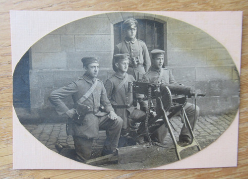 Vecchia foto truppa - mg,