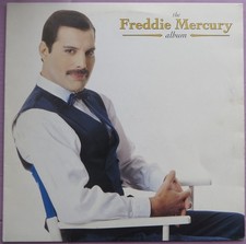 FREDDIE MERCURY - THE FREDDIE MERCURY ALBUM - VINYL LP  ITALY 1992 EX/EX+