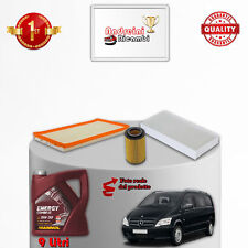 KIT TAGLIANDO FILTRI E OLIO MERCEDES VITO W639 116 CDI 120KW 163CV 2011 ->