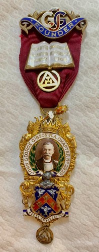Medaglia john george gibson - john,