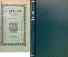CIRIFFO CALVANEO  DE' PULCI LUCA TIPOGRAFIA ARCIVESCOVILE 1834