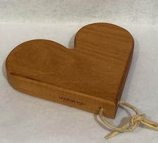 Legnomagia Italy Tagliere per formaggi/salumi in legno a forma di cuore