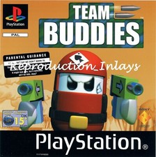 Team Buddies PS1 Front Inlay
