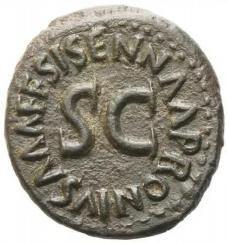 Quadrante augusto c 14 - augusto, a.c.-14