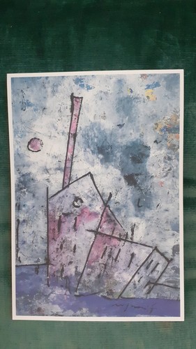 Quadro cartelletta contenente - quadro-,