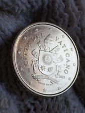 Moneta da 50 cent Vaticano 2023 Tiratura di soli 1.869.916 pezzi circolanti