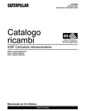 Caterpillar 428F Caricatore