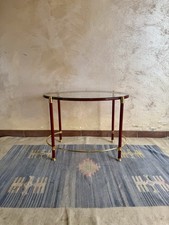 Tavolino vintage metallo e