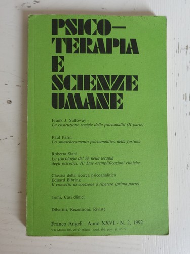 Psicoterapia scienze umane - psicoterapia,