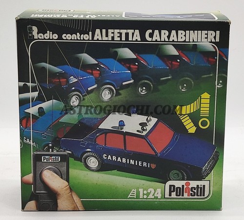 Polistil alfetta carabinieri - polistil,