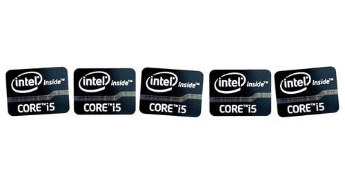 Pezzi adesivo per core i5 - adesivo,