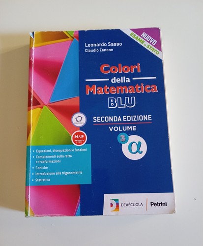 Colori della matematica blu - colori,