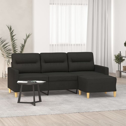 Seater sofa with footstool - 3-seater,