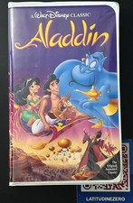 ALADDIN - VHS DISNEY NTSC USA in inglese Black Diamond