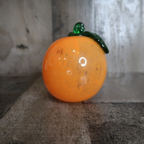 Vetro murano arancio o - vetro,