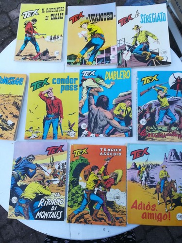 Blocco fumetti tex 1974 - fumetti,