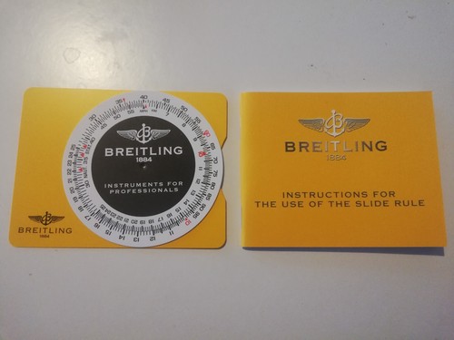 Breitling slide rule - breitling,