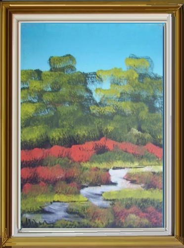 Paesaggio bergamasco bosco - , con