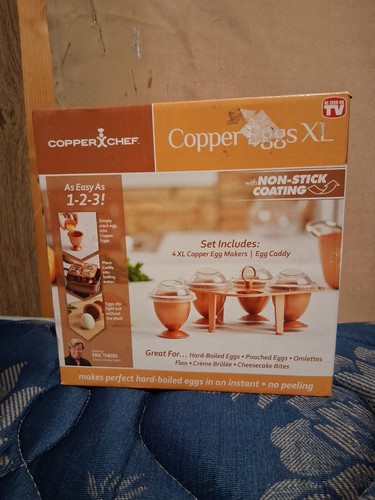 Copper chef eggs - copper,