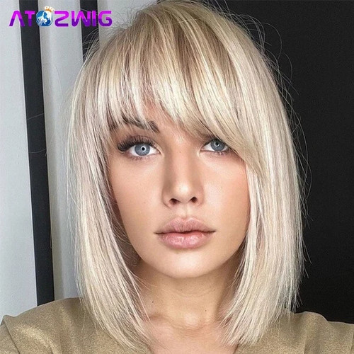 Parrucche capelli umani bob