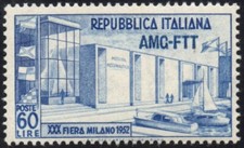TRIESTE ZONA A AMG-FTT 1952 -