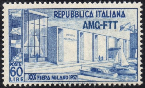 Trieste zona amg ftt 1952 - zona, a