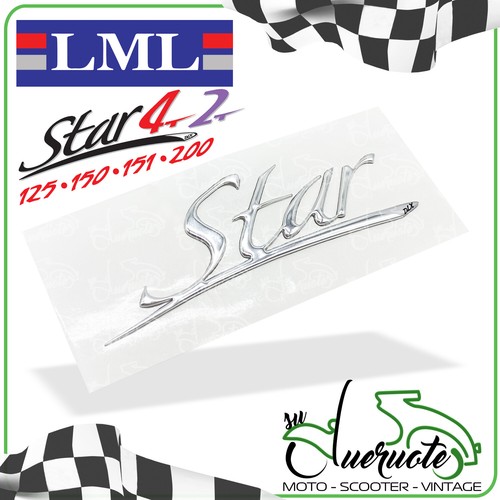 Targhetta laterale star cofano - laterale,