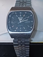 Automatico acciaio Seiko 5 TV Screen anni 70