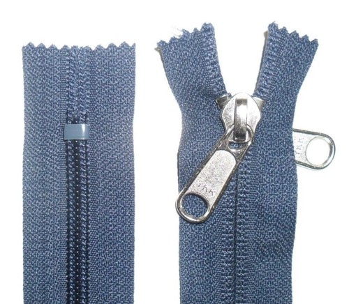 Ykk chiusura lampo - chiusura, navy