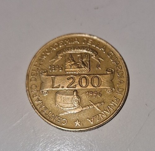 Moneta 200 lire del 1996 - moneta, da