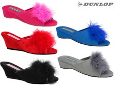Pantofole donna zeppa Dunlop