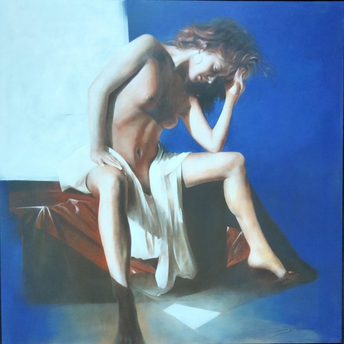 Quadro dipinto olio tavola - quadro,