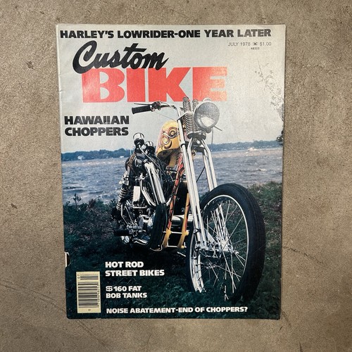 Custom bike july 1978 - custom,