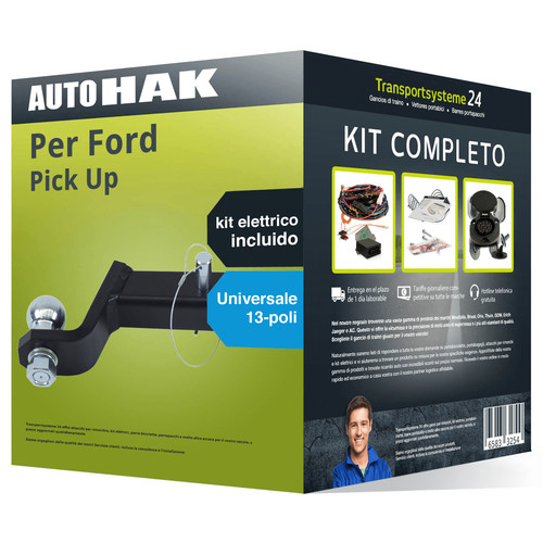 Pacco gancio traino fisso - pacco,