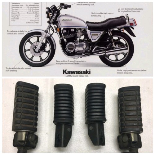 Kit pedane kawasaki 750 - pedane,