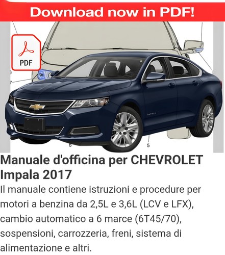 Manuale officina per - d'officina,
