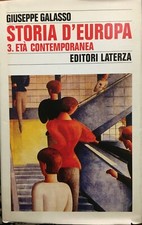 GALASSO,STORIA D'EUROPA