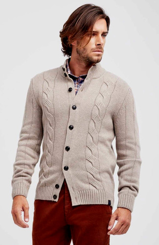 Maglia cardigan rodrigo misto - maglia,