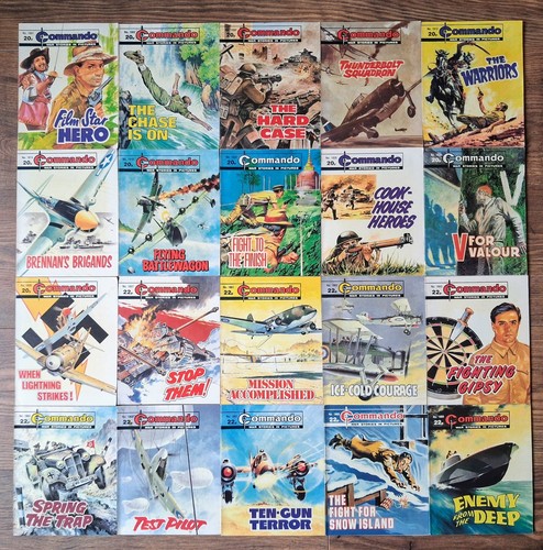 Commando comics job lot - job, bundle