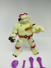 TMNT vintage playmates Ralph As The Mummy complete Pink Accessories