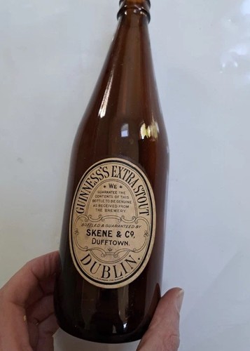 Rare guinness bottle from 60s - bottle,