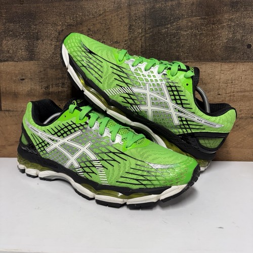 Asics gel nimbus green - asics, 17