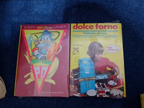 Topolino 989 con bandierina - topolino,