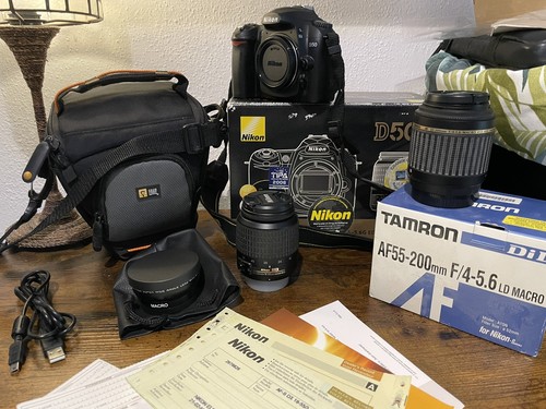 Nikon d50 obiettivo - +, tamron