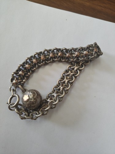 Bracciale argento antico