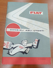 CONSIGLI AGLI UTENTI FIAT