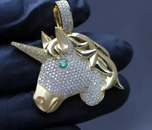 Ciondolo vera moissanite - ciondolo,
