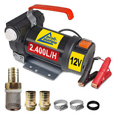 POMPA TRAVASO 12V PER GASOLIO E OLIO, ELETTROPOMPA SUZIONE E ESTRAZIONE