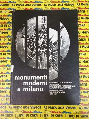 Book libro monumenti - moderni, a